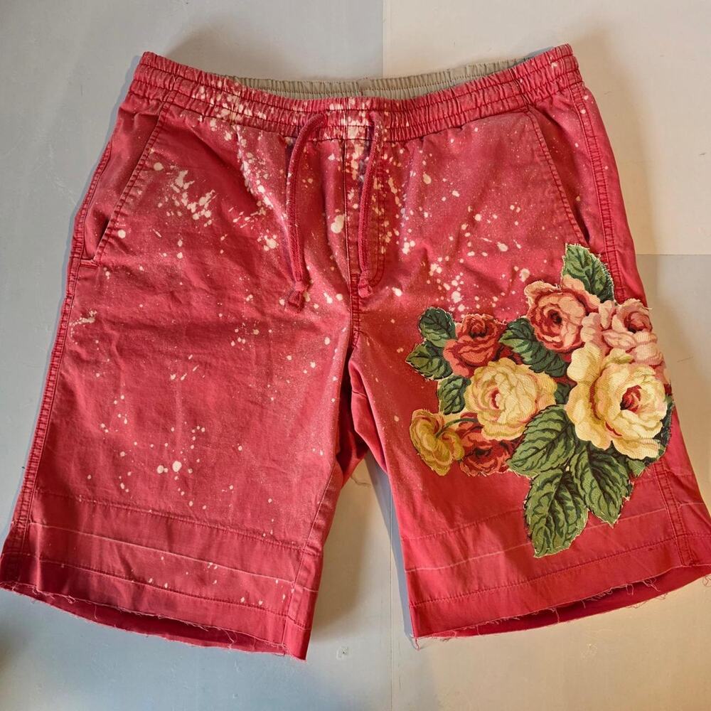 Chaps Men's Shorts Custom One of One Tapestry Size M